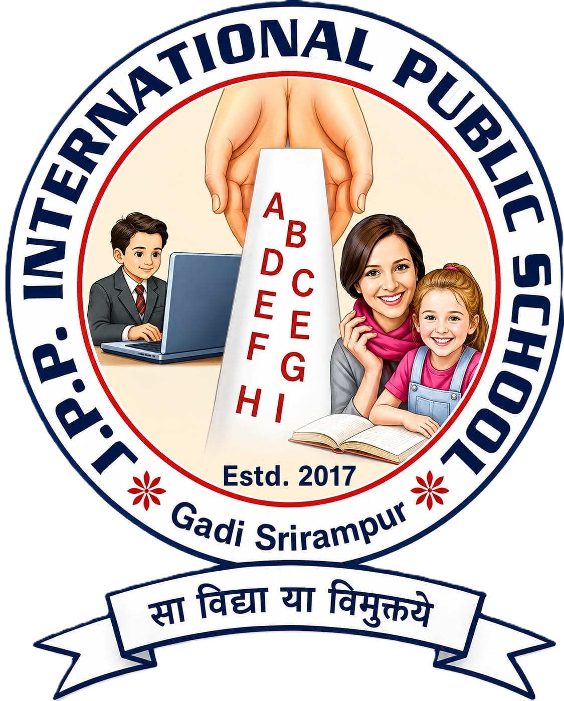 J.P.P. International School Logo
